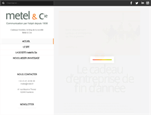 Tablet Screenshot of cadeaux-goodies.fr